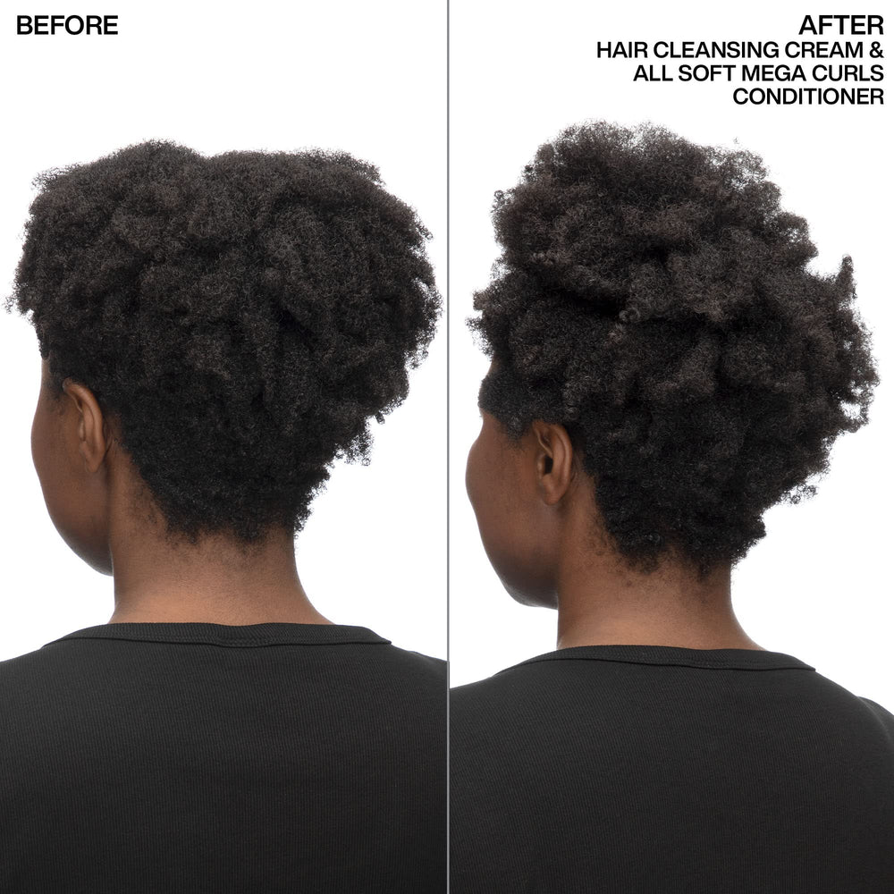 Redken Detox lather on hair after washing reveals deep cleansing and shine