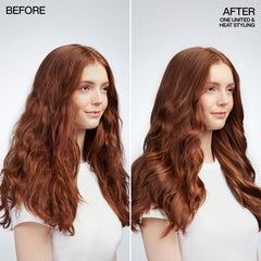 Redken One United: cabello desenredado y suave tras uso.