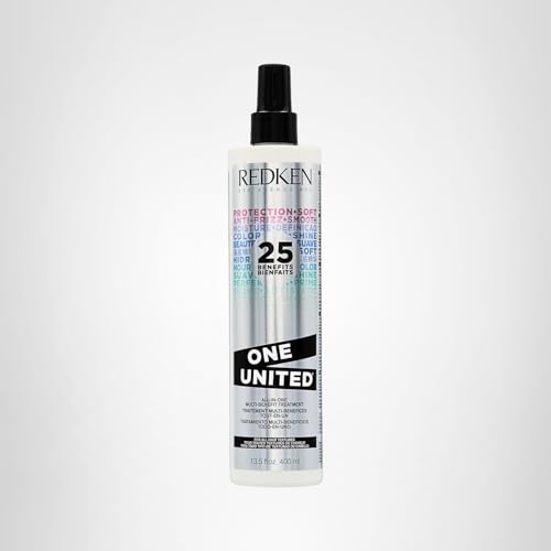 Redken One United supports color-treated hair with gentle conditioning.