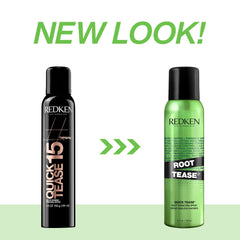 Redken Quick Tease 15 texture enhancement for defined, full-bodied looks.