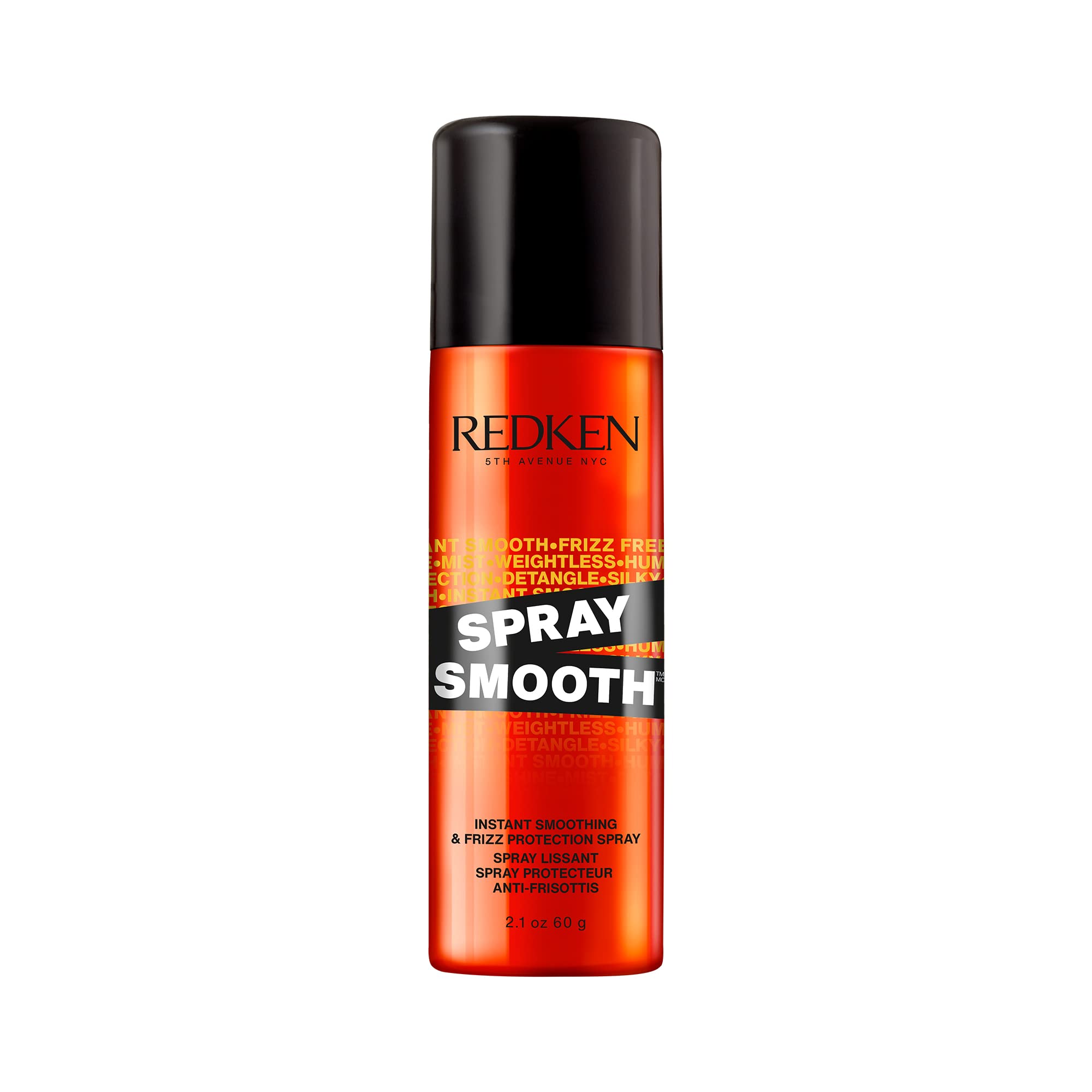 Redken Spray Smooth: lata de aerosol, aplicación precisa para control del frizz.
