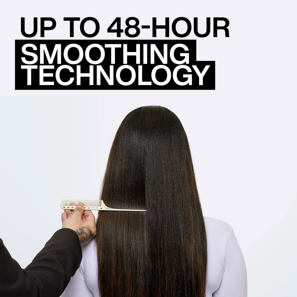 Redken Spray Smooth: frizz bajo control y brillo sedoso.