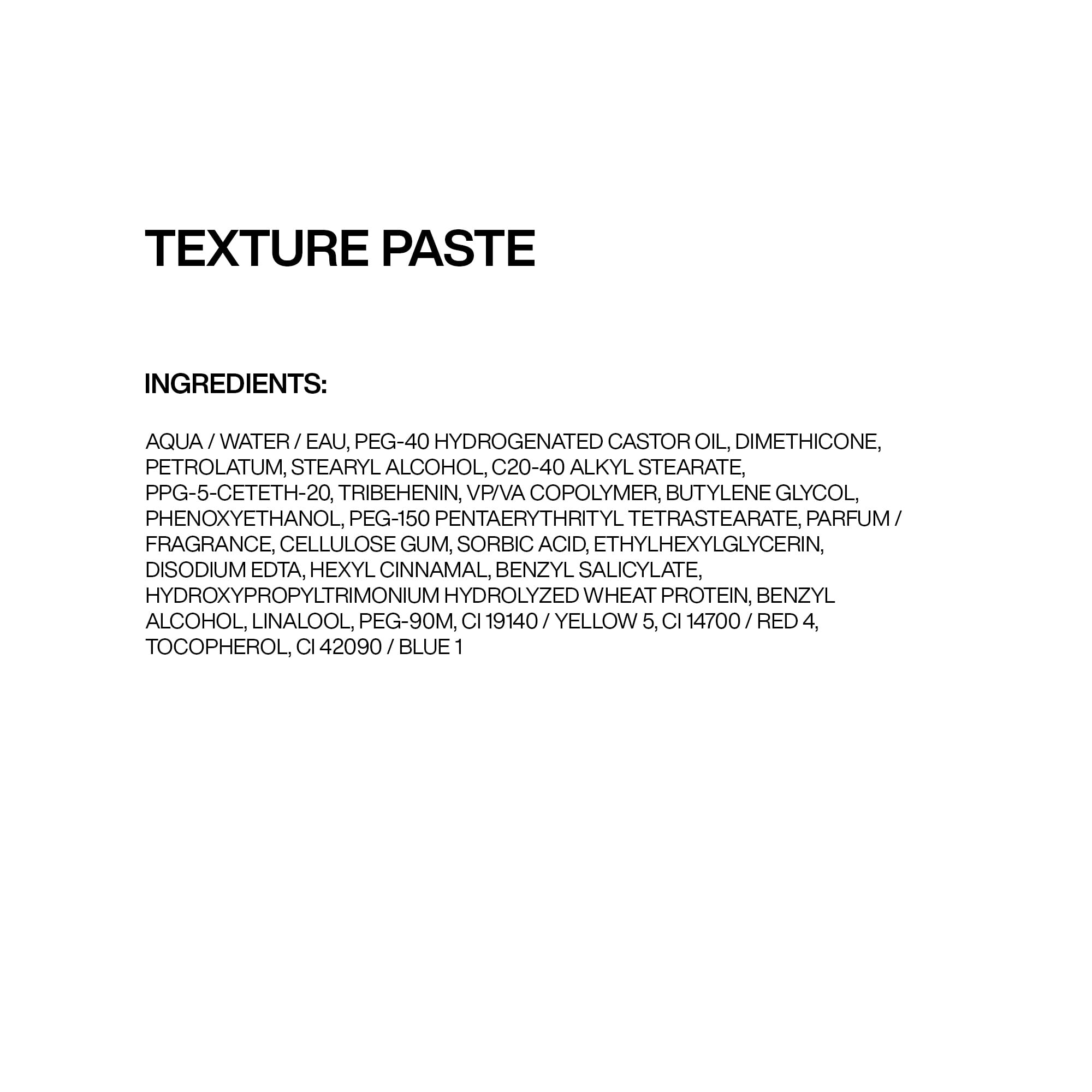 Redken Texture Paste flexible separation enabling reworkable, layered looks.