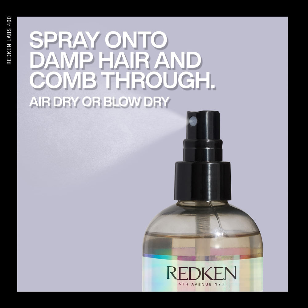 Redken Volume Maximizer ceramides and polymers support lasting volume and bounce