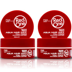 Redone cera para pelo roja 150 ml, pack 2 para fijación duradera