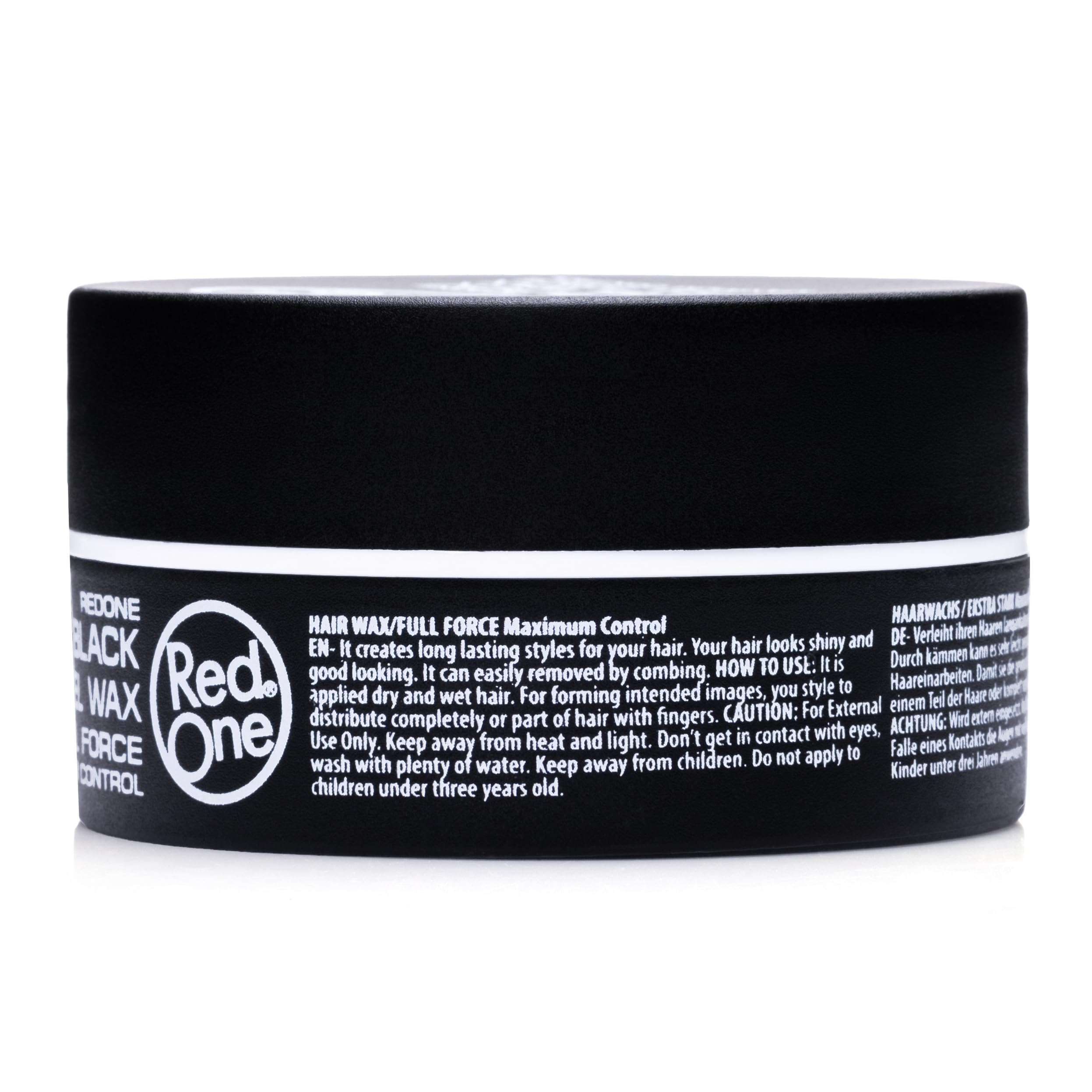 Lime-scented Redone Hair Wax Black bottle adds a refreshing grooming vibe.