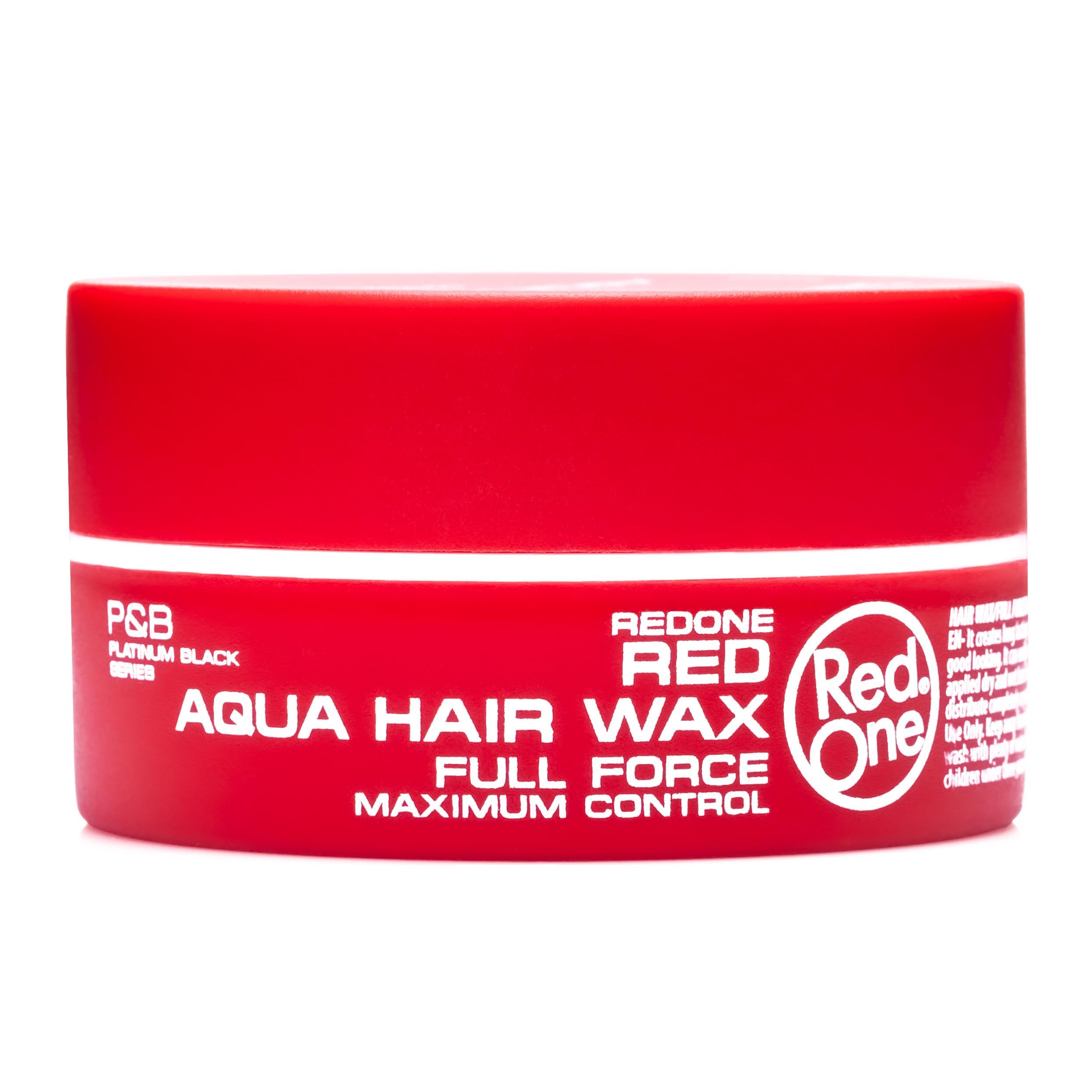 Redone Hair Wax Red 150ml fragancia a fresa para una sensación fresca