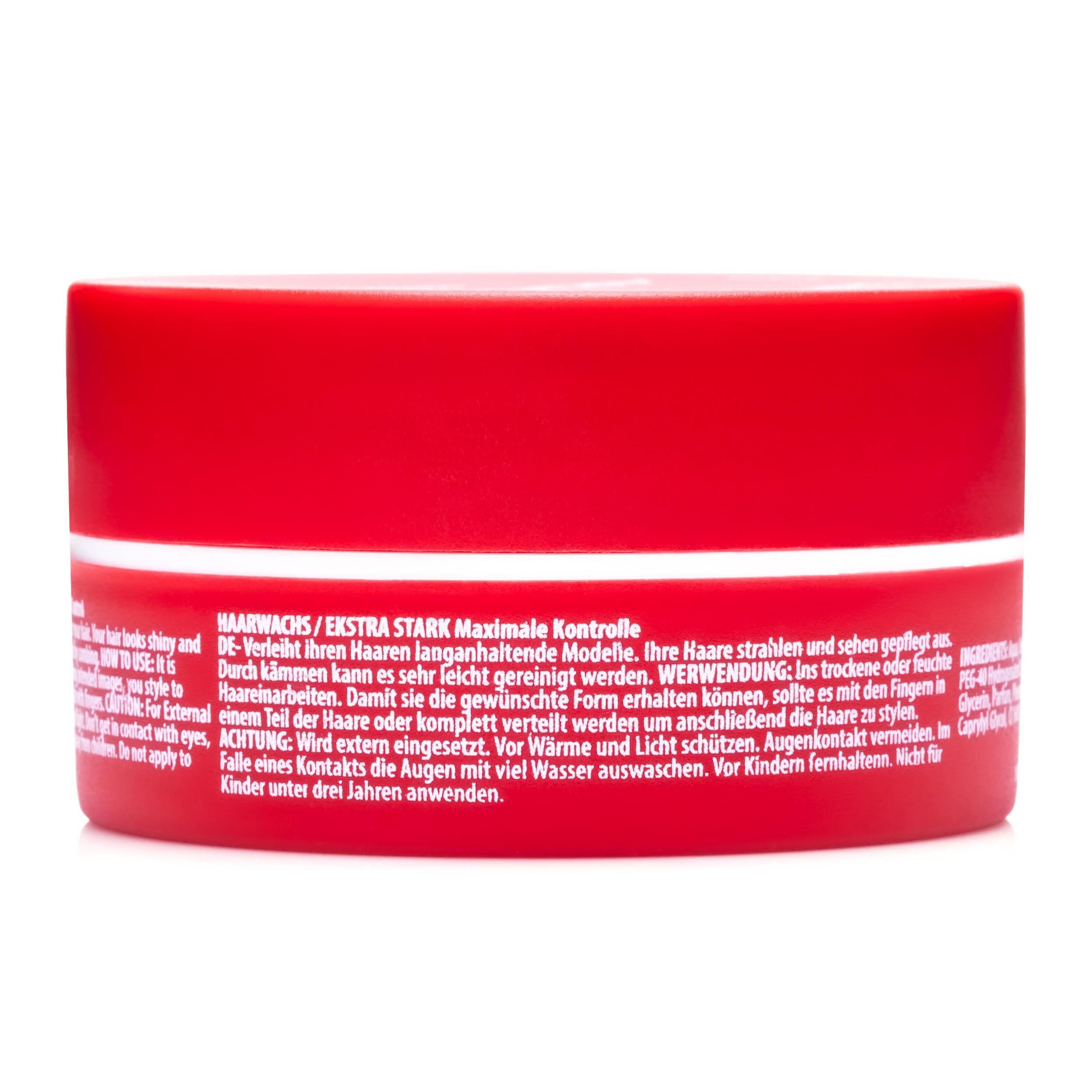 Redone Hair Wax Red 150ml fácil de lavar y retirar diariamente