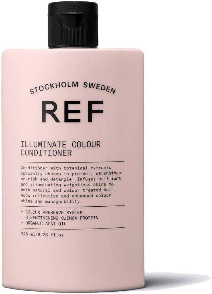 REF Iluminador Color Acondicionador, textura-cremosa, facilita aplicación suave y envolvente.