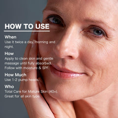 Refaflio serum being applied on cheek for smooth absorption.