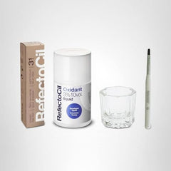 RefectoCil Mixing Brush and Dish for clean, mess-free application