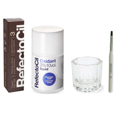 RefectoCil Natural Brown cream dye for a natural brunette look with long-lasting color