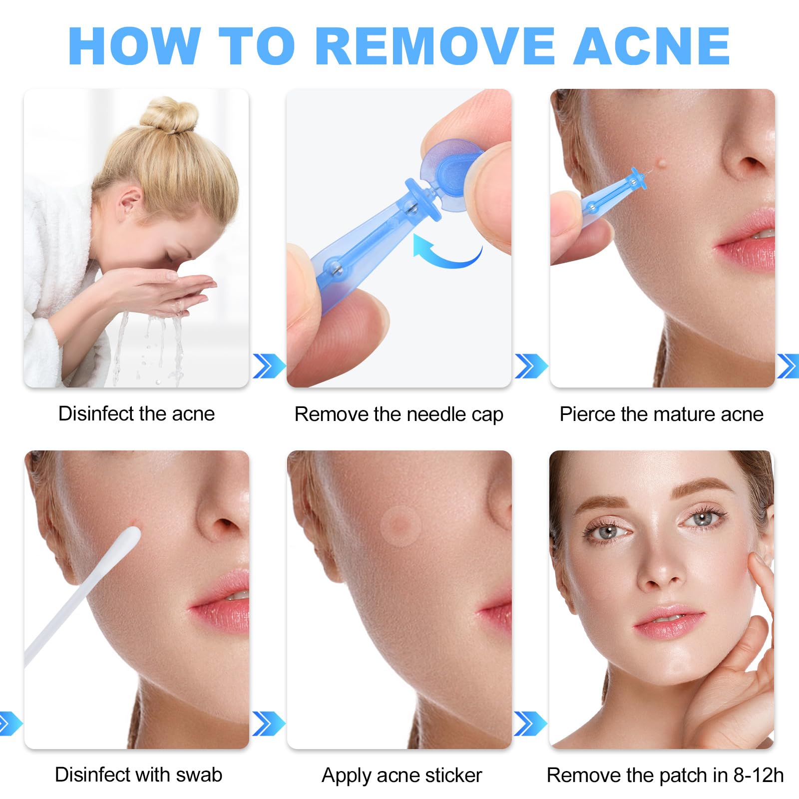 Refesta portable acne tool for on-the-go skincare routine