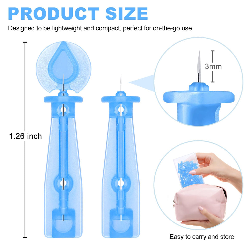 Refesta sterilized needles ensure hygienic usage for skin safety
