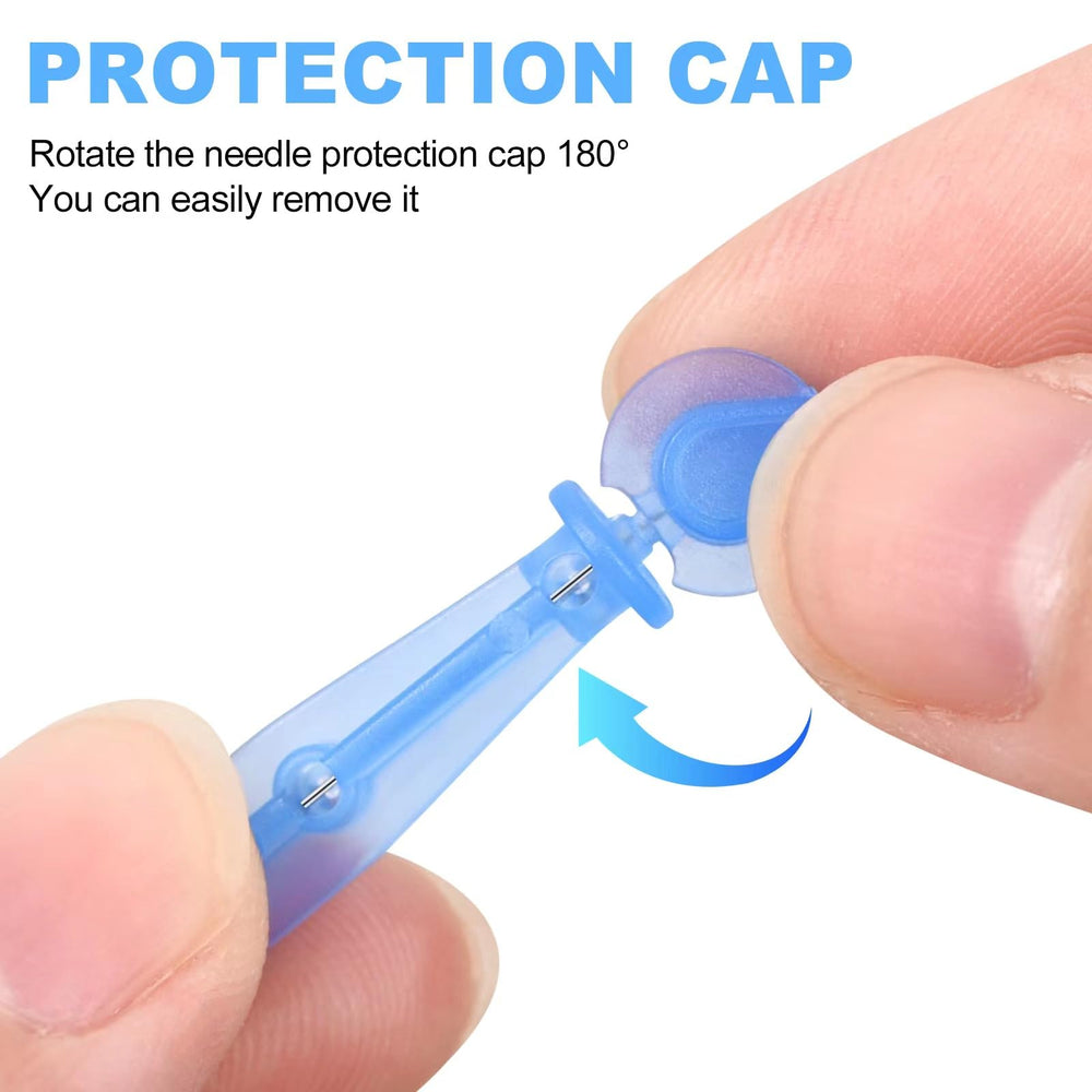 Refesta twist-and-rotate design for effortless pimple extraction