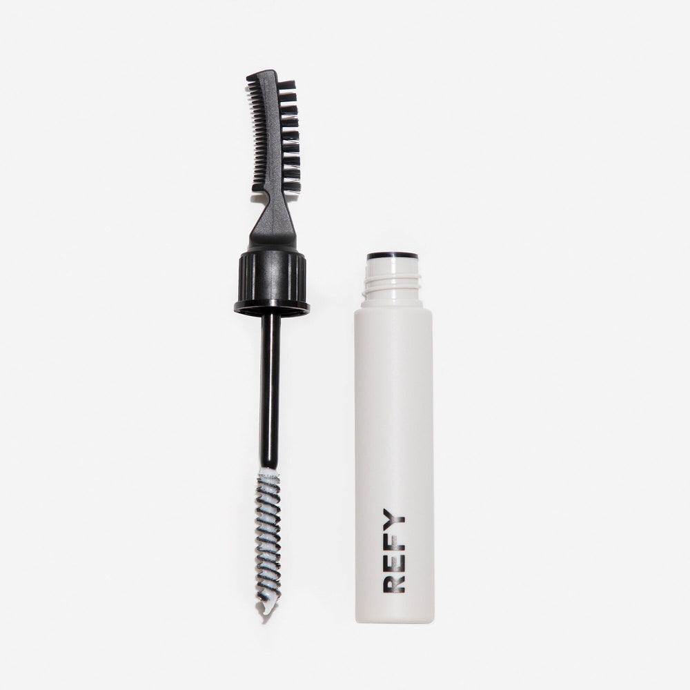 REFY Brow Sculpt full brow look demonstrates versatile results from subtle to bold.