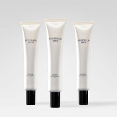 Reginald Men Helios SPF 50+ front view bottle offers reliable daily protection.