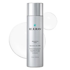 REJURAN Rebalancing Toner bottle pour for balanced hydration