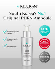 REJURAN Turnover Ampoule pump dispense demonstrating easy application.