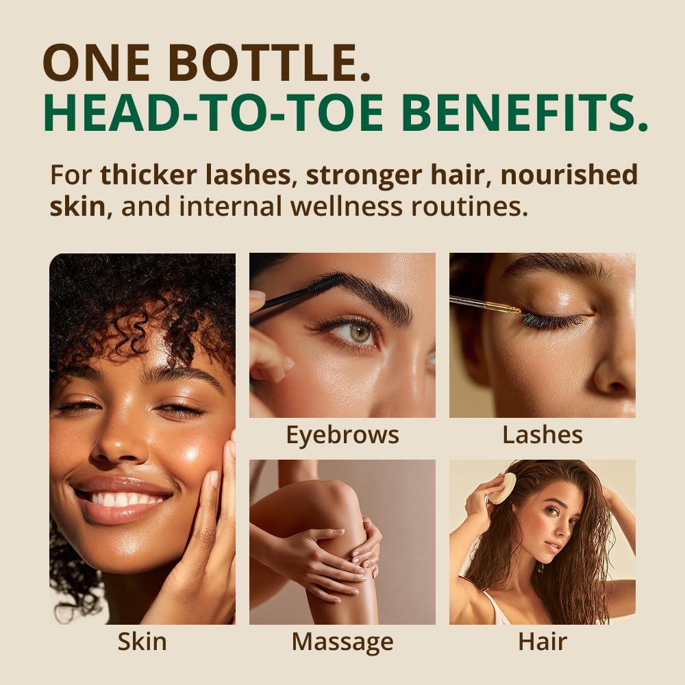 Night-time skincare with RejuveNaturals Castor Oil