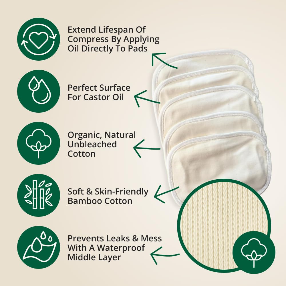 RejuveNaturals wrap front pocket for heating pack placement