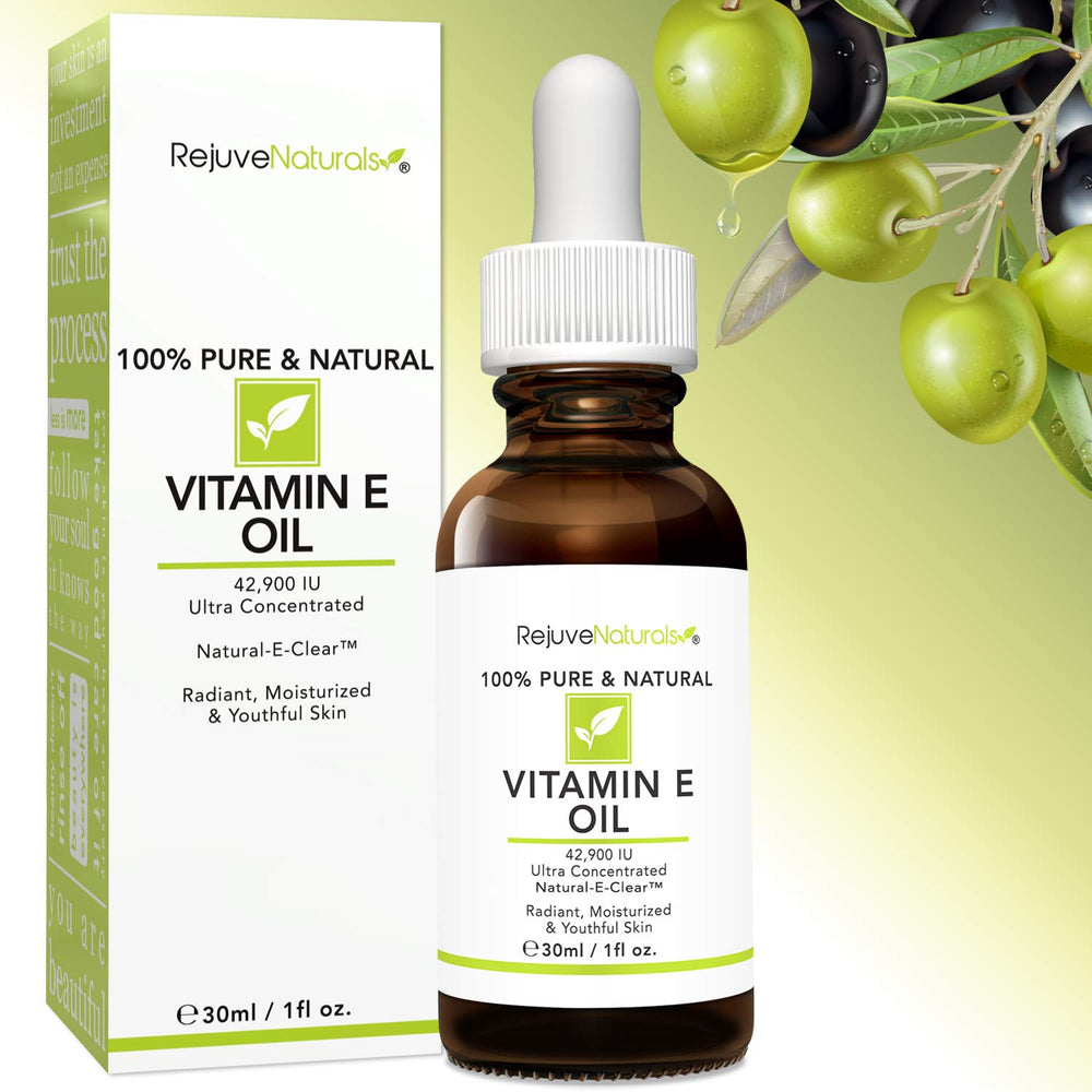 RejuveNaturals Vitamin E Oil on face provides moisturized, comfortable skin