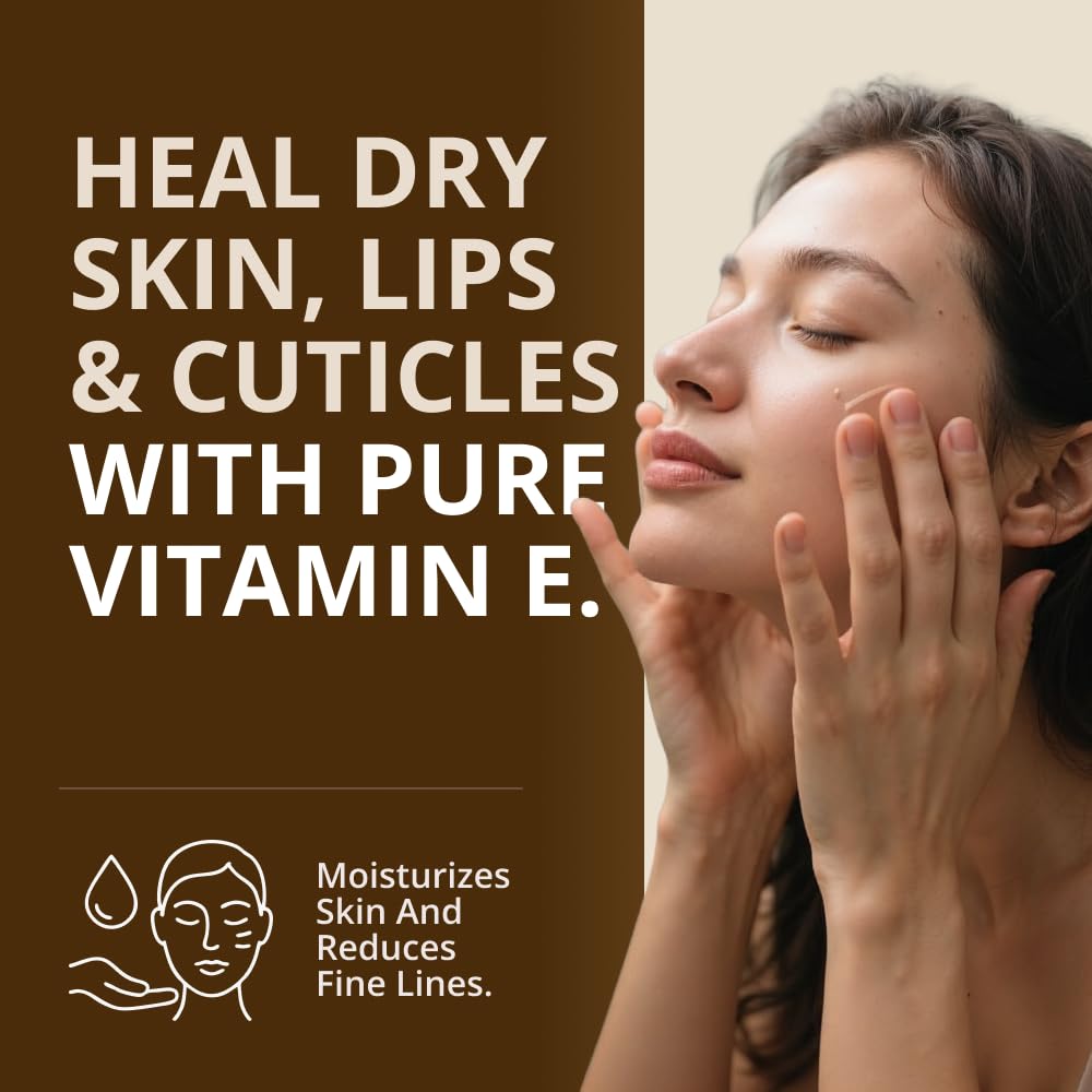 RejuveNaturals Vitamin E Oil skin renewal routine shot