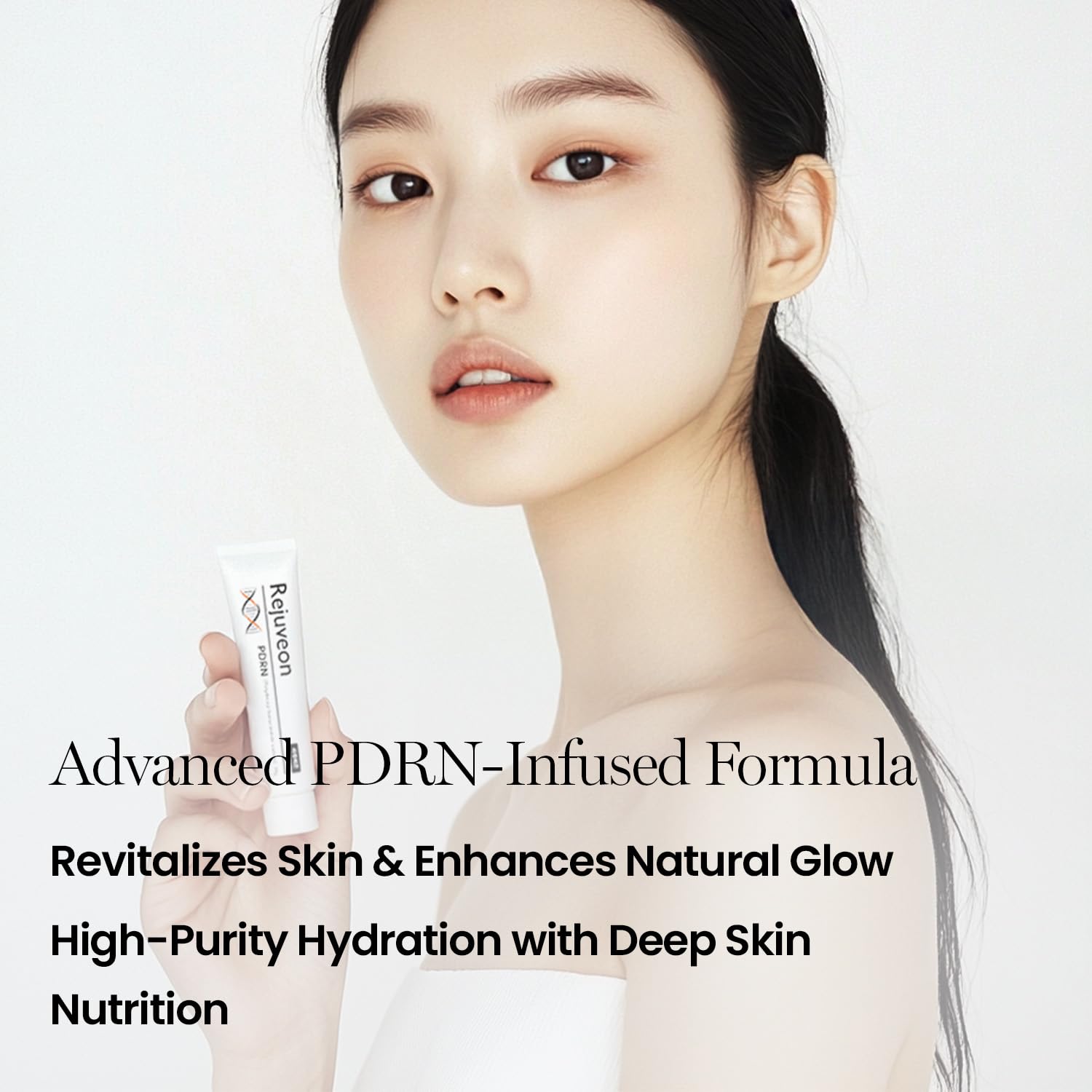 Rejuveon PDRN 1000 Plus Cream rich hydration on skin