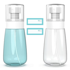 RELANOR Pack 2 travel spray bottles with 100 ml capacity for on-the-go skincare.