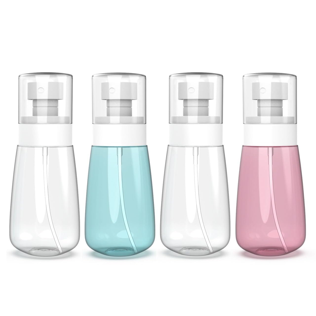 RELANOR Pack 4 small spray bottle delivers a fine mist for skincare on the go