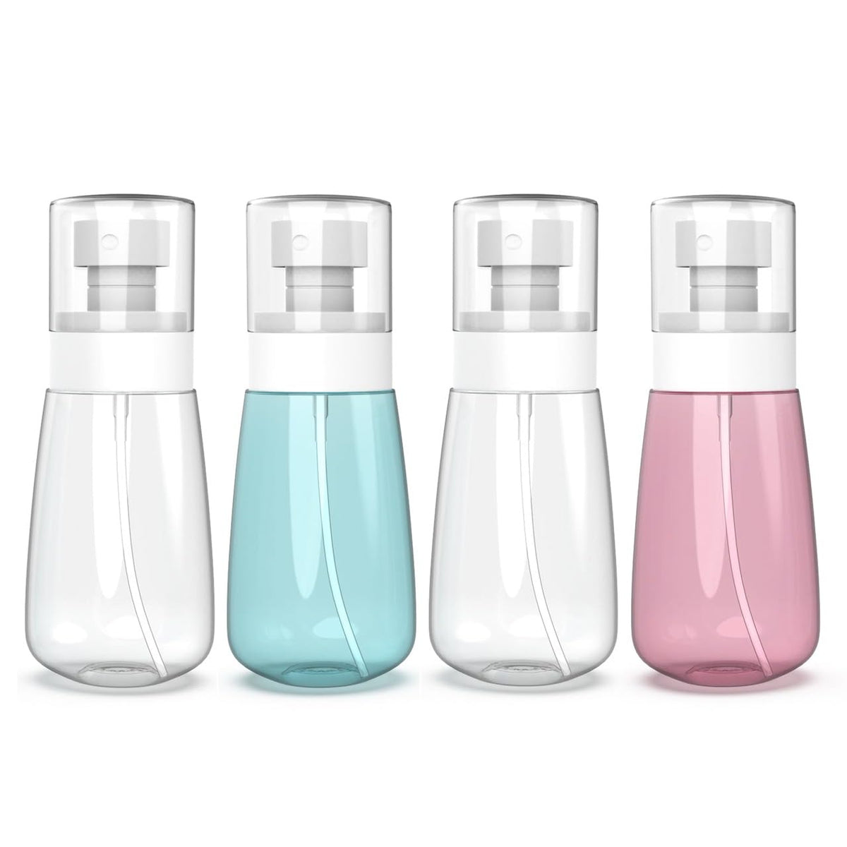 RELANOR Pack 4 small spray bottle delivers a fine mist for skincare on the go