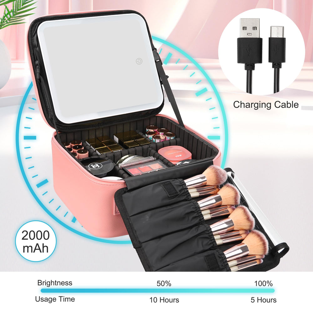 Relavel 2000mAh battery offers week-long power for the LED mirror