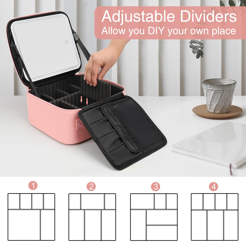 Relavel makeup brush holders keep brushes safe and accessible while traveling