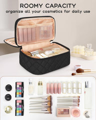 Relavel makeup bag highlighting its waterproof material and durability.