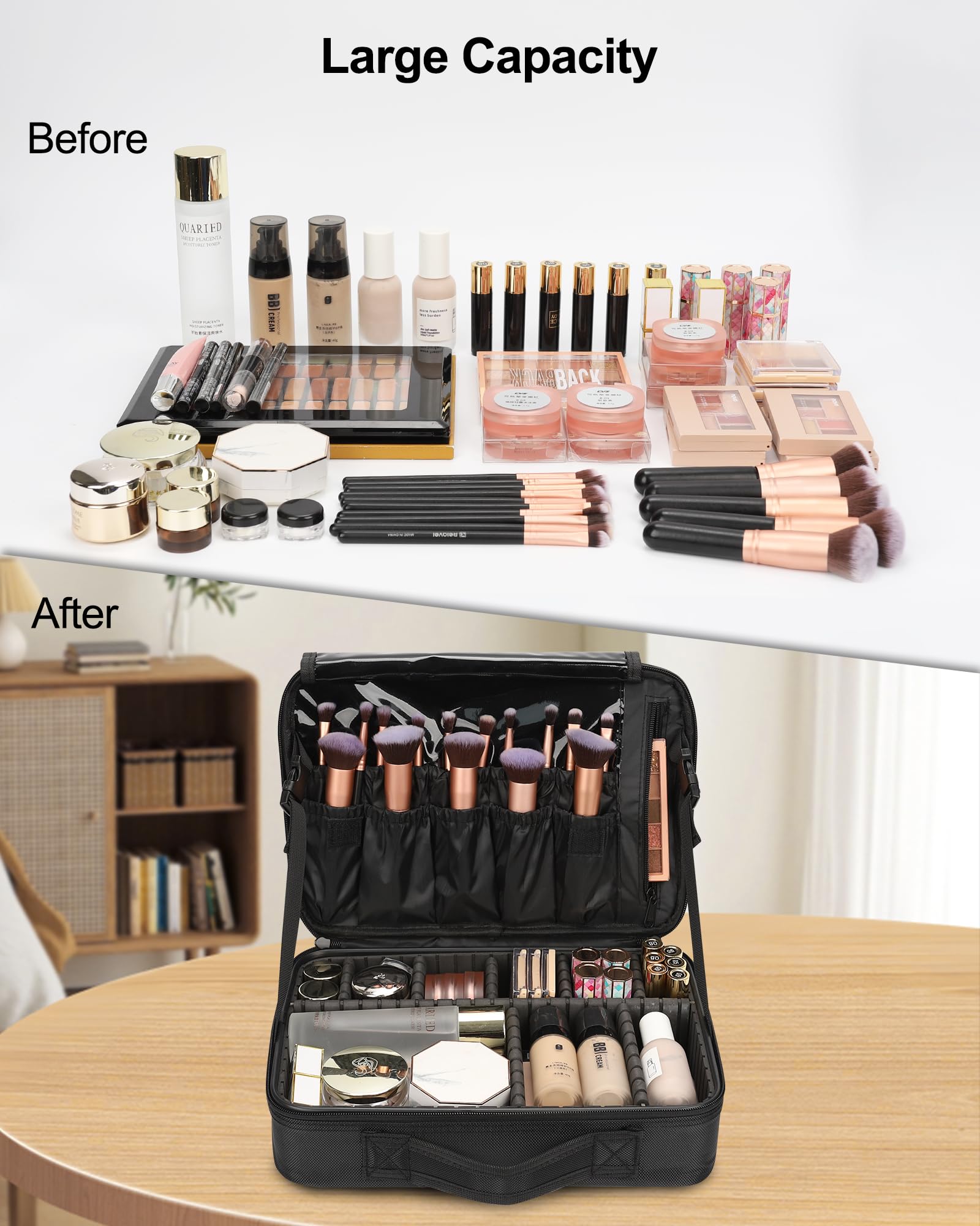 Relavel bottom dividers separate palettes and tools for easy access.