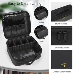 Relavel brush slots protect bristles during travel.