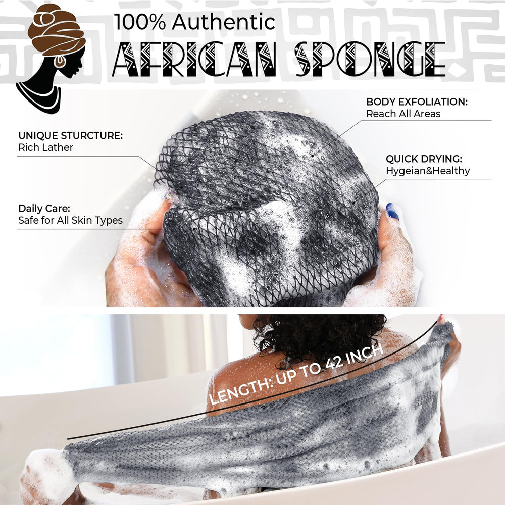 RelaxScene nylon net sponge creates fine foam for gentle cleansing
