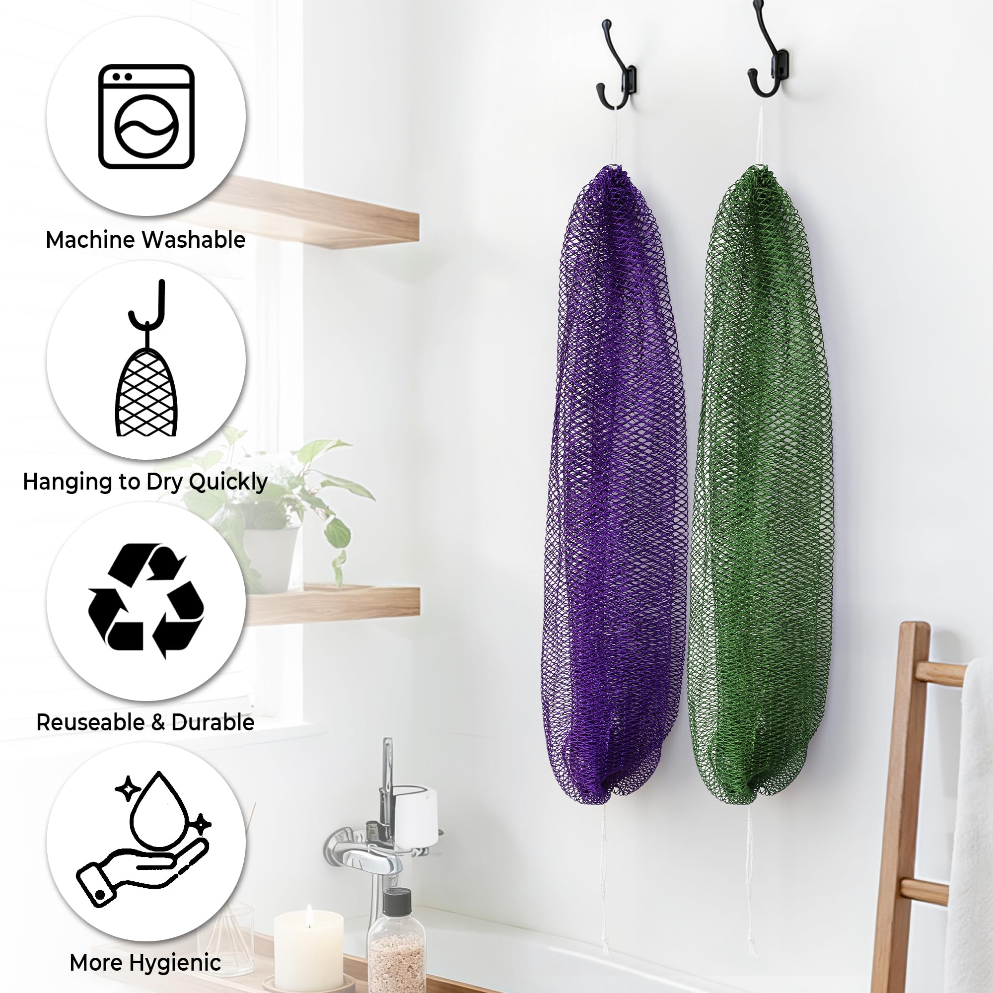 RelaxScene esponja, bolsa de viaje para un cuidado cómodo fuera de casa.