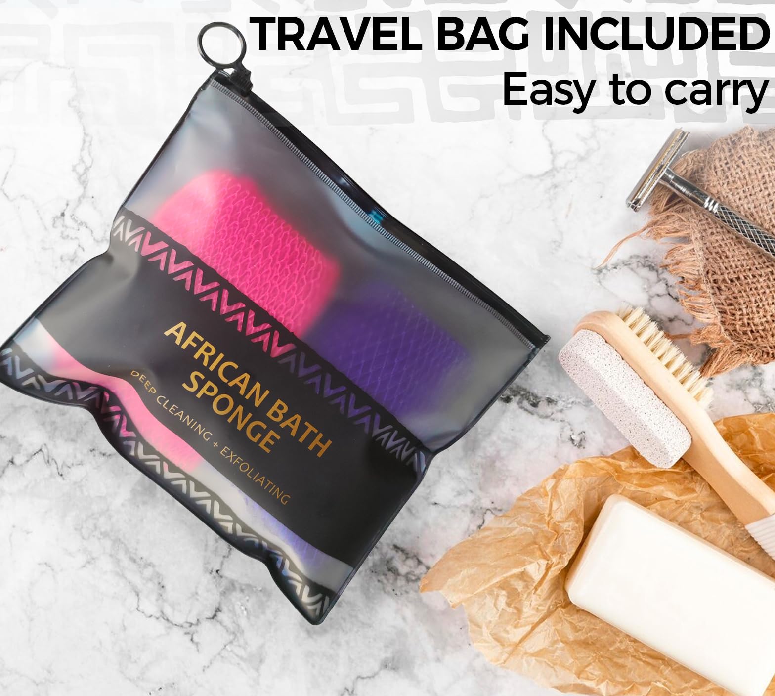 RelaxScene esponja, regalo práctico para cualquier rutina de cuidado personal.