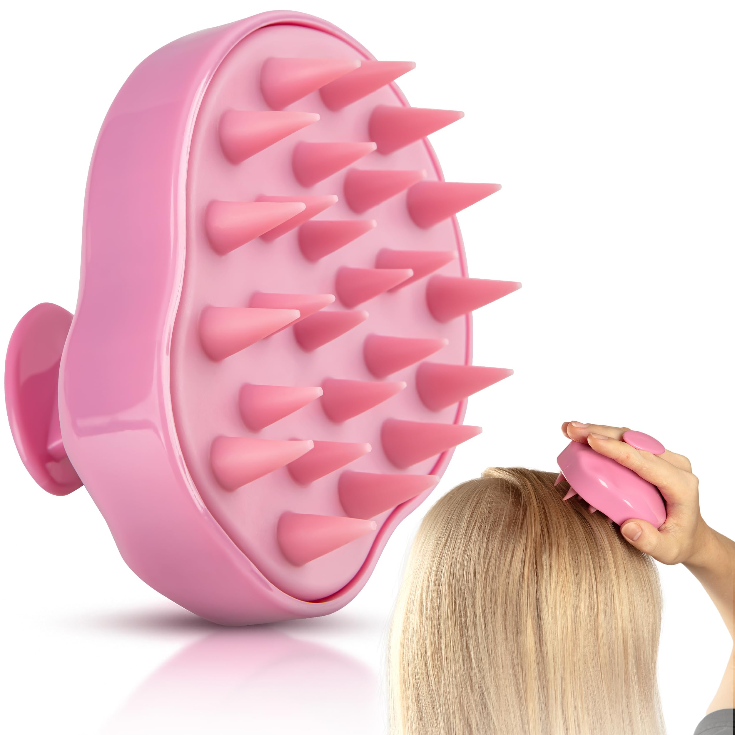 RELAXXO scalp massager suitable for all hair types and routines