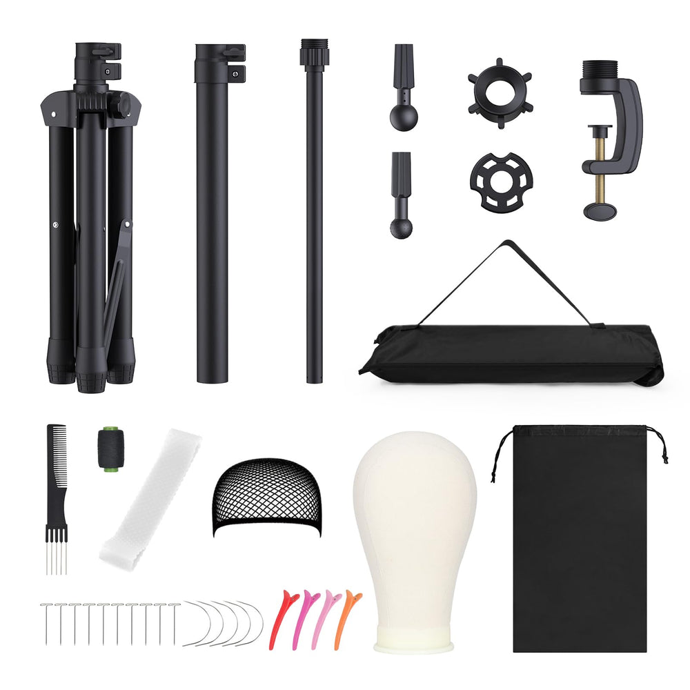 Relx 22-inch head circumference ensures versatile wig fitting.