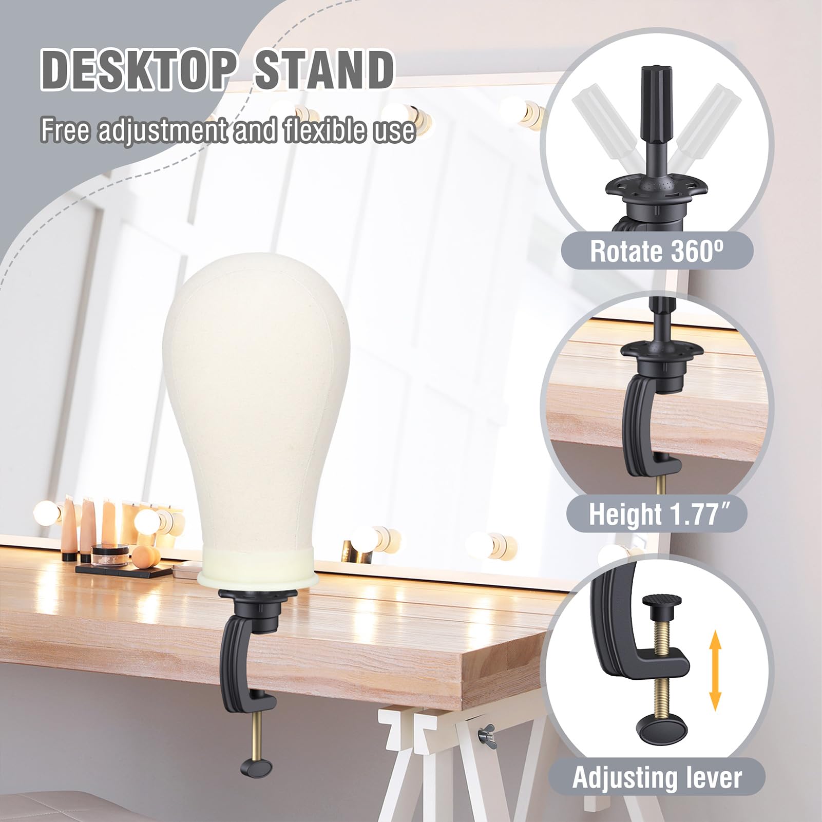 Relx user-friendly design suited for salon, student, and home practice.