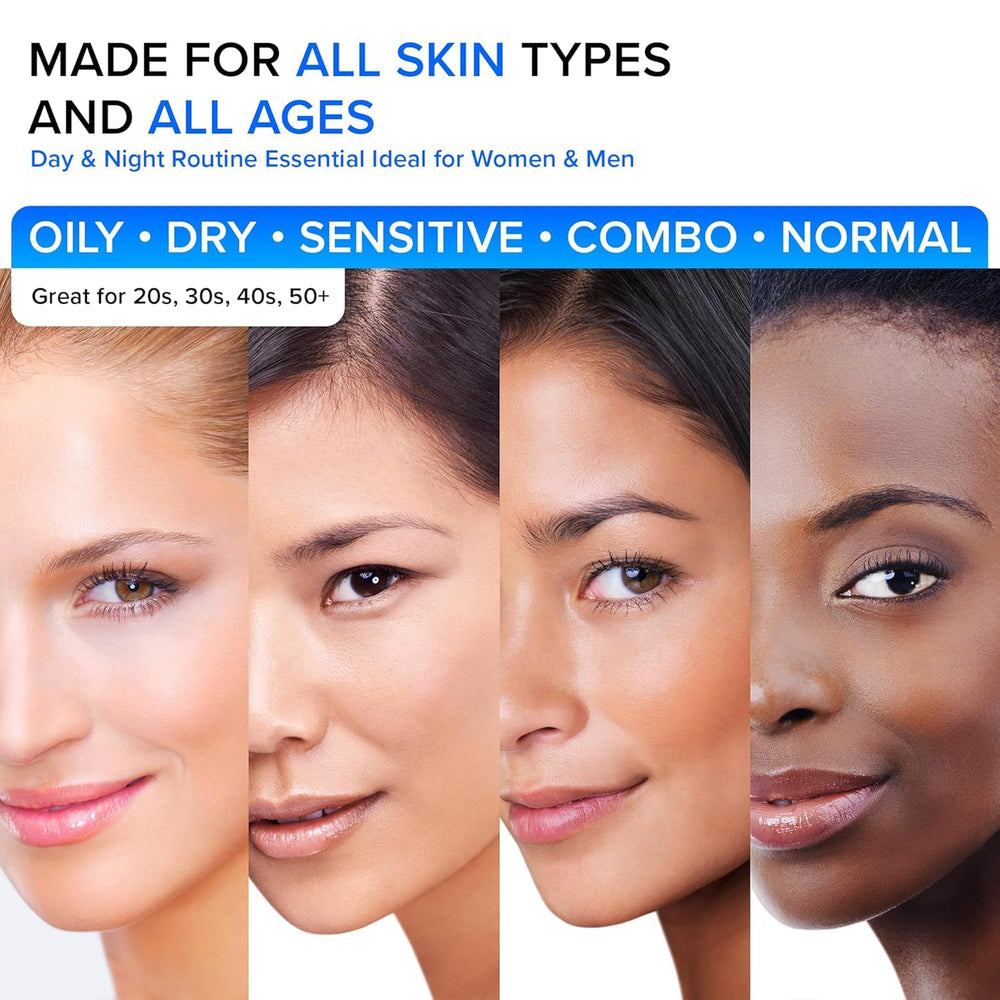REMEDIAL PURITY packaging highlights suitability for all skin types
