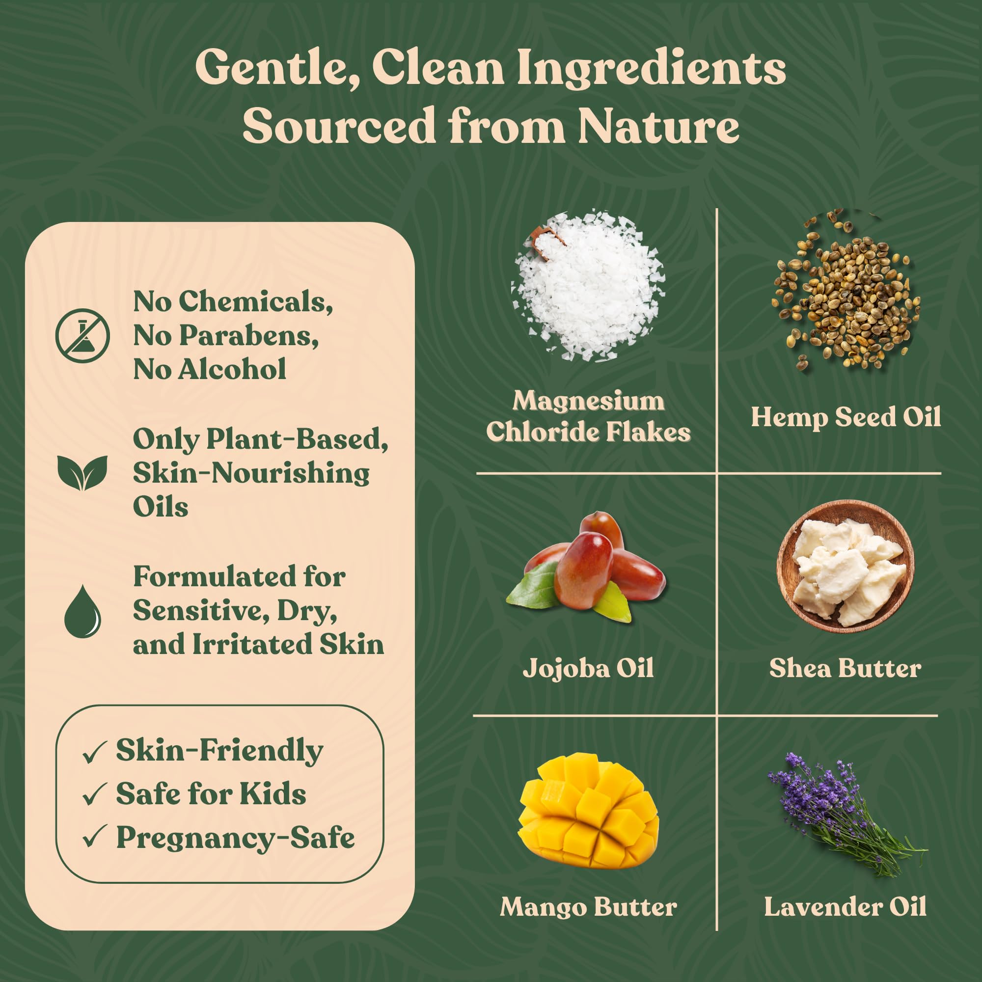 Remedy Mama Magnesium Cream jojoba oil boosts skin hydration.
