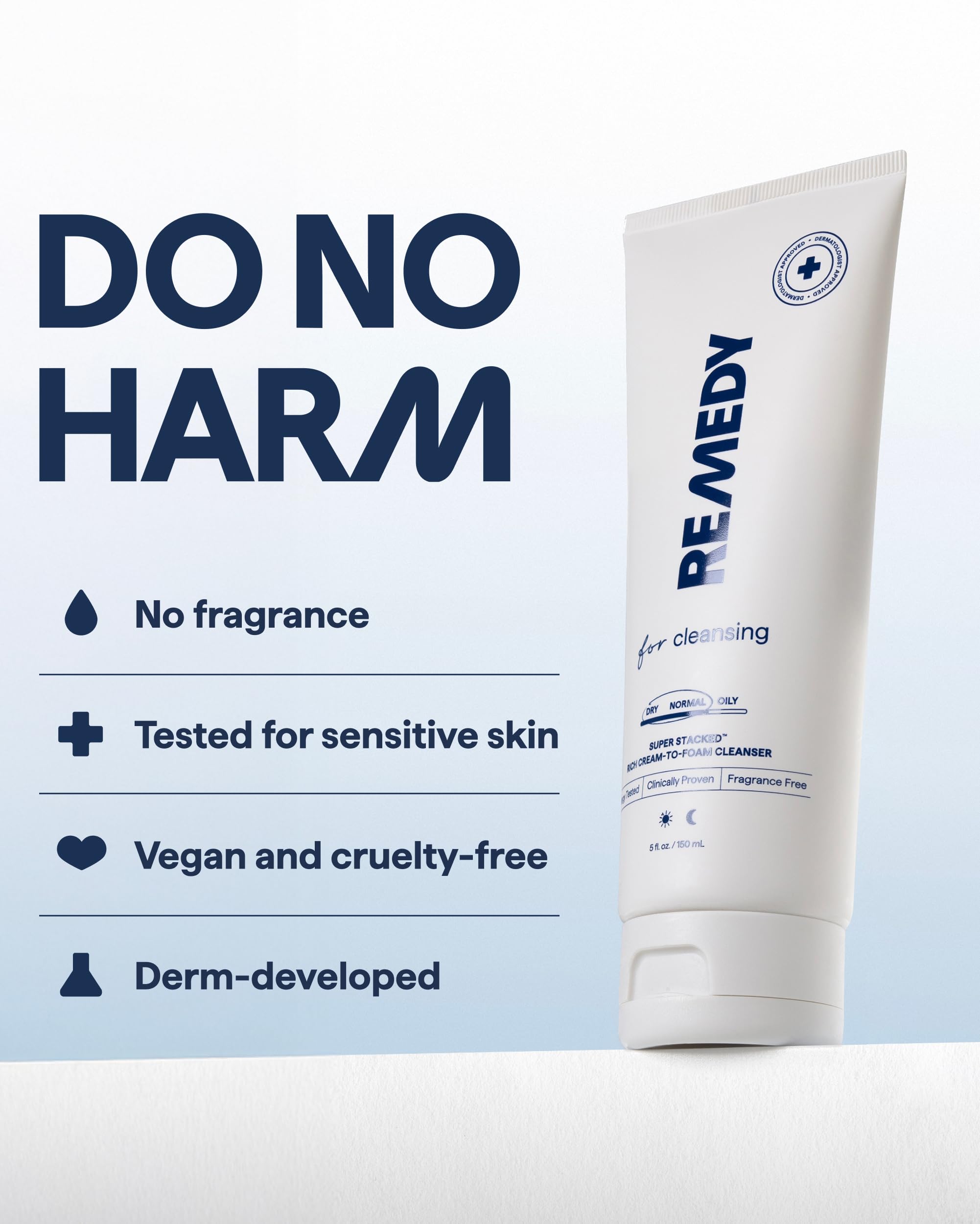 Remedy Science fórmula sin fragancia apta para piel sensible