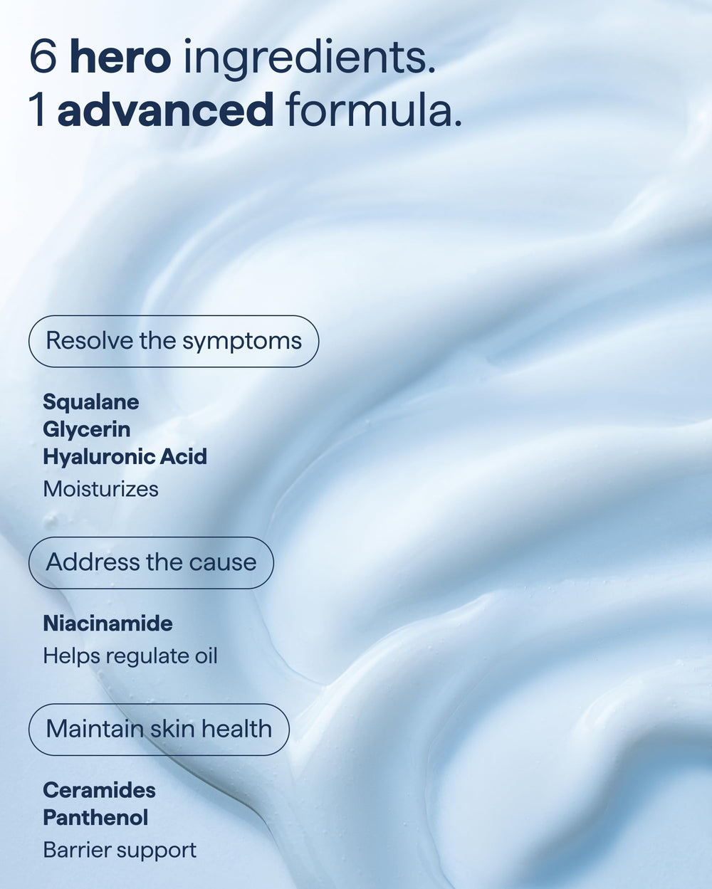 Remedy Science: glicerina y esqualano para hidratación duradera