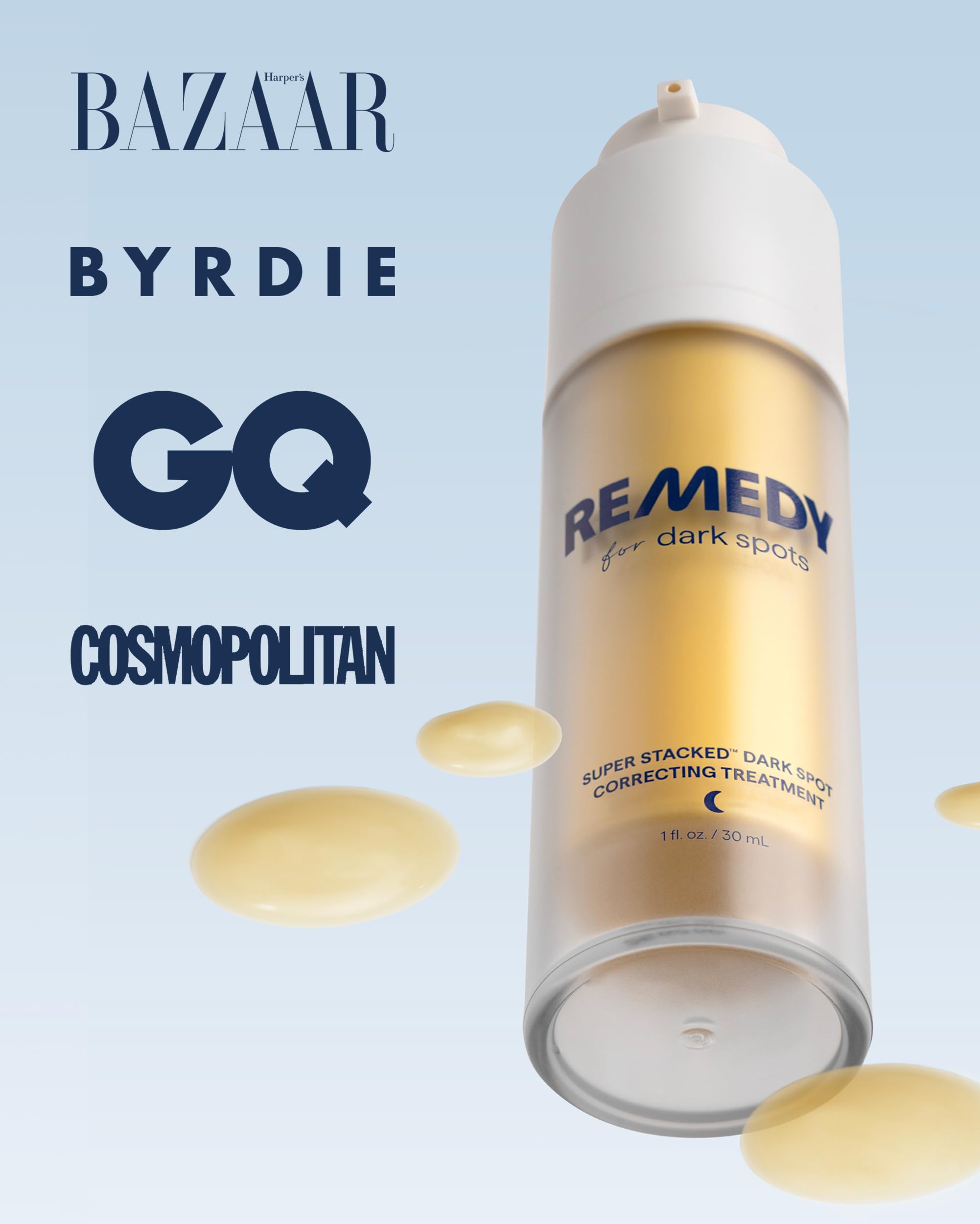 Remedy Science glutathione icon suggests antioxidant support for skin health.