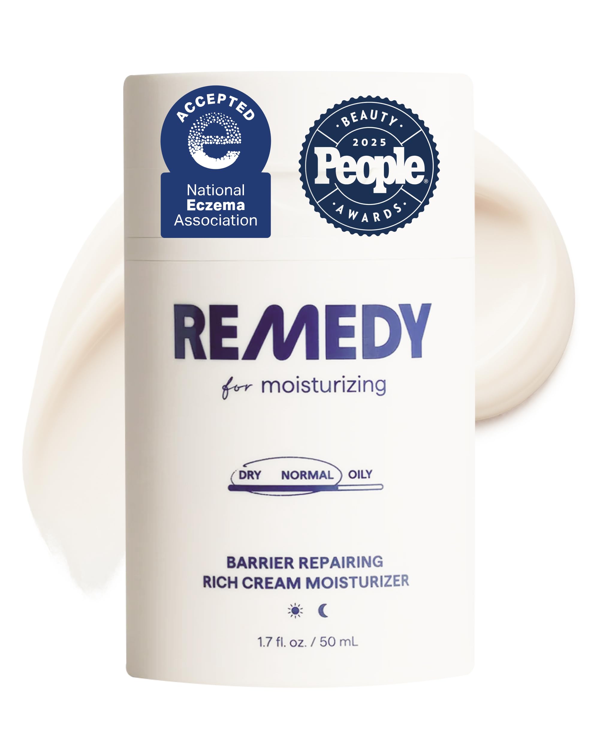 Remedy Science Rich Moisture bottle front for deep hydration.