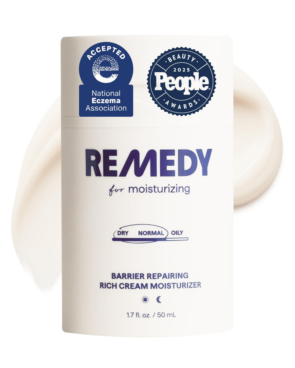 Remedy Science Rich Moisture bottle front for deep hydration.