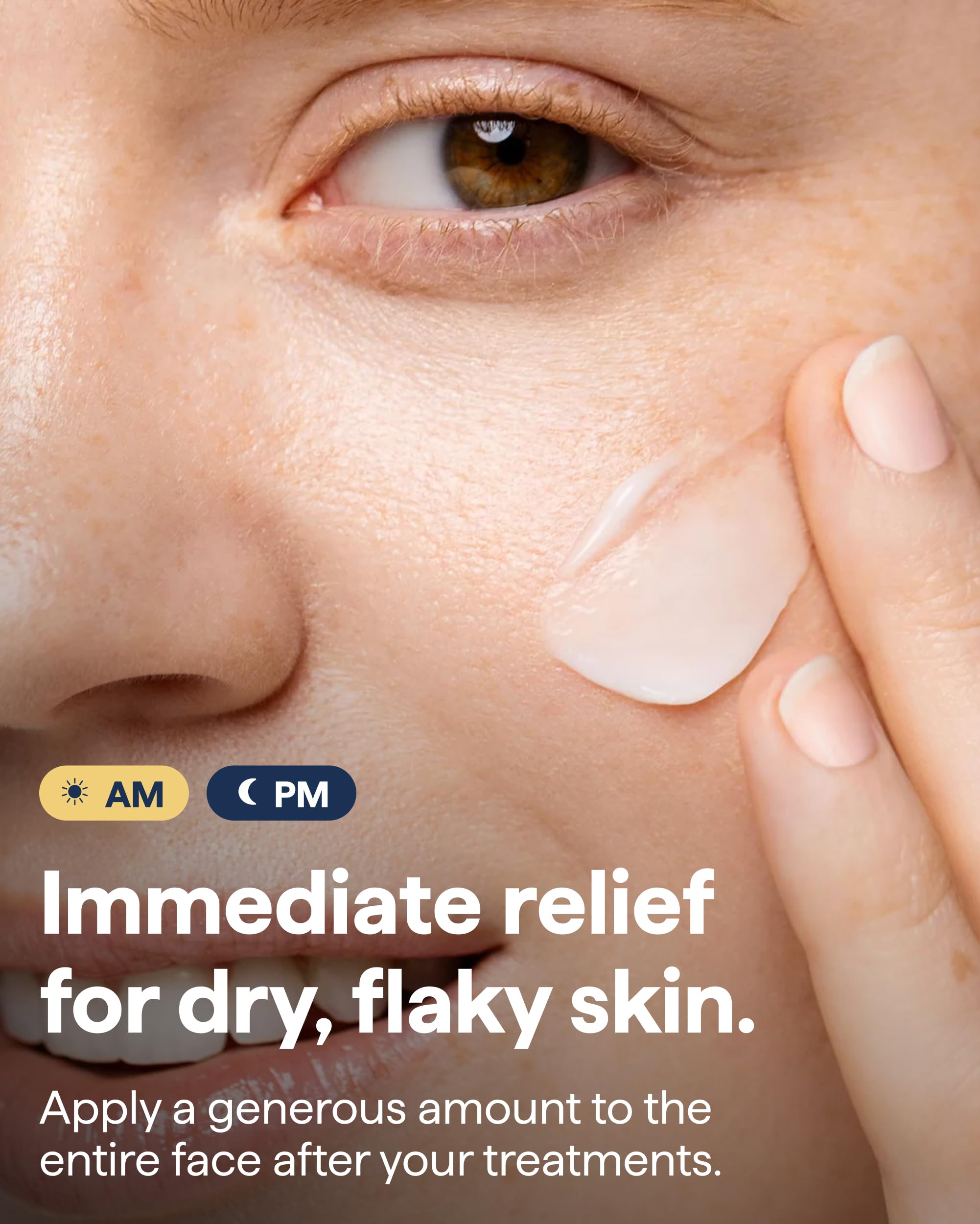 Remedy Science Rich Moisture texture swatch indicates lasting hydration.